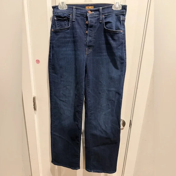 MOTHER The Rambler Leg Ankle wash Jeans Size 28 - Picture 11 of 16